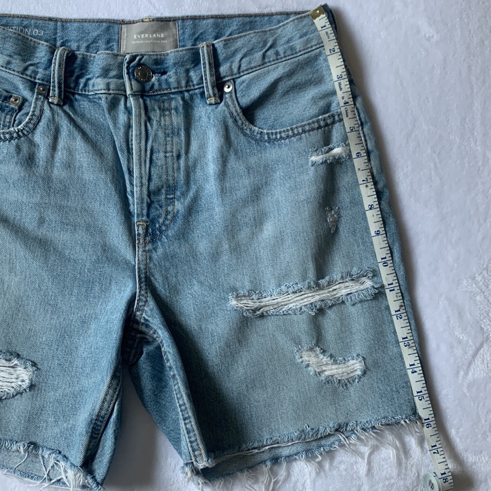 Everlane The Edition 03 Deconstructed Jean Shorts - Picture 5 of 7